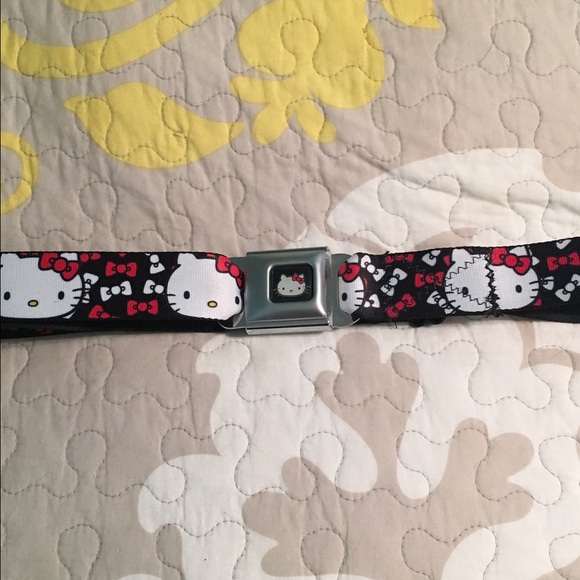 Hello Kitty, Panda, and Superman Seat Buckle Belt