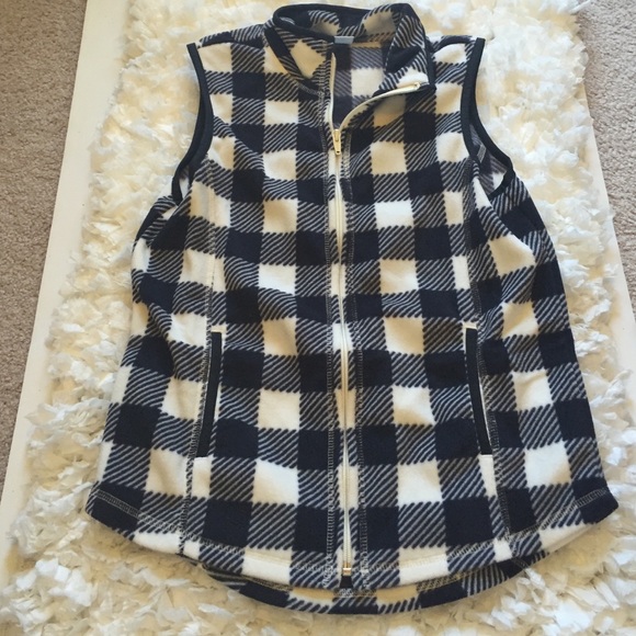 Old Navy Jackets & Blazers - Old Navy Gingham vest . Girls XL fits women's  XS