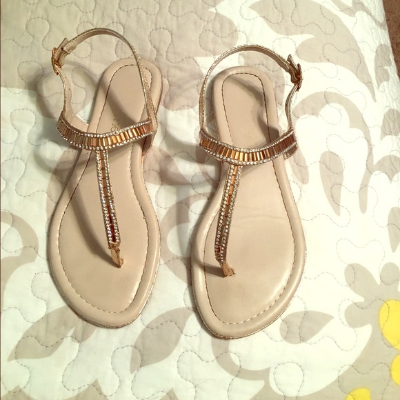 Gold Sandals