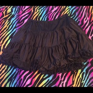 American Apparel Black Tutu/Petticoat