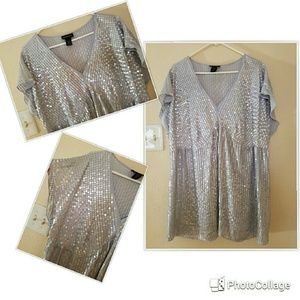 Lane Bryant 18/20 Sequined Top