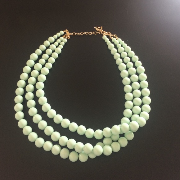 Teal necklace