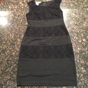 Maggy London Lace Overlay Dress