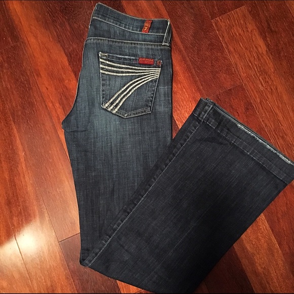 7 For All Mankind "Dojo- Flip Flop" jeans