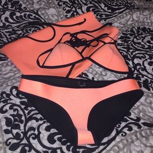 Triangl swimwear two piece in "Arizona Sunset"
