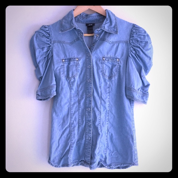 Denim Blouse