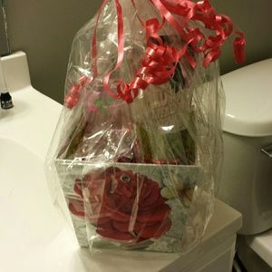 gift basket from bath and body works
