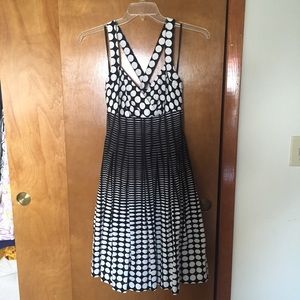 LAST CHANCE! cross back fit and flair dress