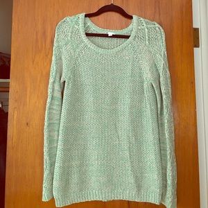 Light green and cream sweater from BP by Nordstrom