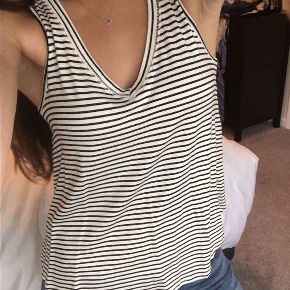 One Clothing stripped top Size M NWOT