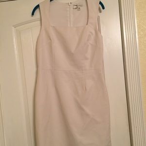 Banana Republic white sleeveless dress size 10