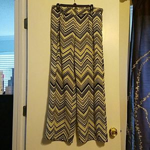 Cute Chevron Palazzo Pants