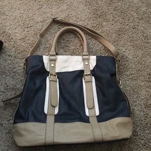 Steve Madden nautical colored bag
