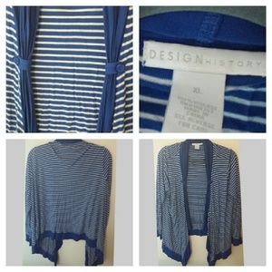 Design history cardigan