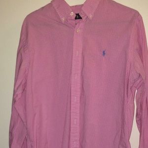 Long sleeve button polo