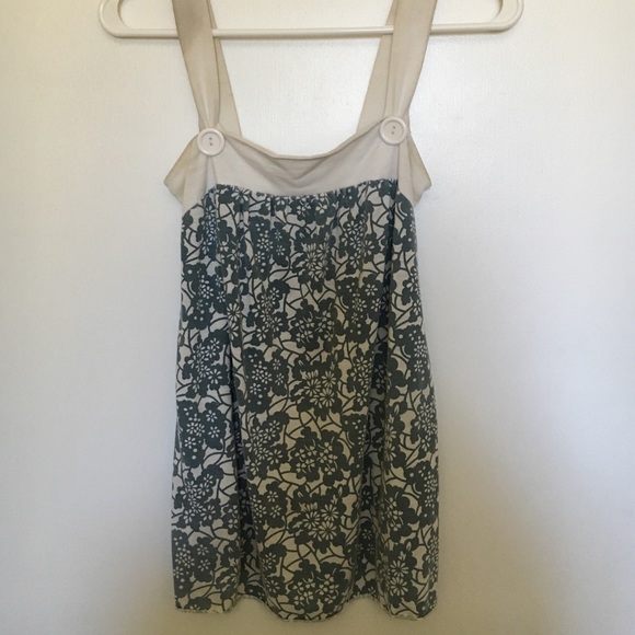 Blue & white floral top - Picture 1 of 1