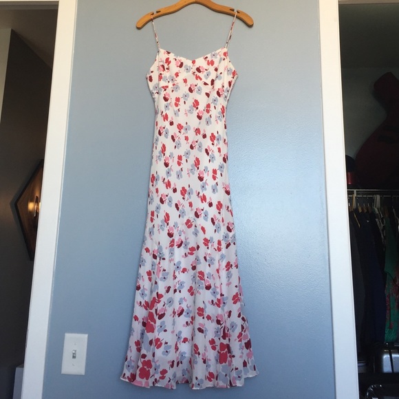 Ann Taylor floral dress fully lined flattering