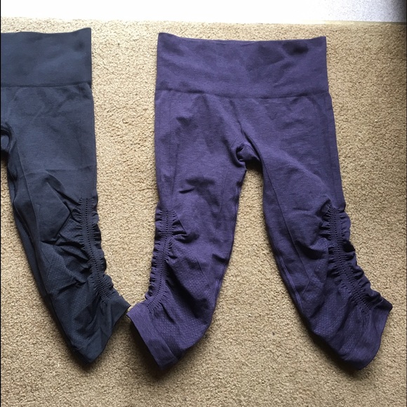 Lululemon in the flow crops