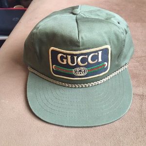 vintage Fashion Hat! Not Gucci Just Really dope