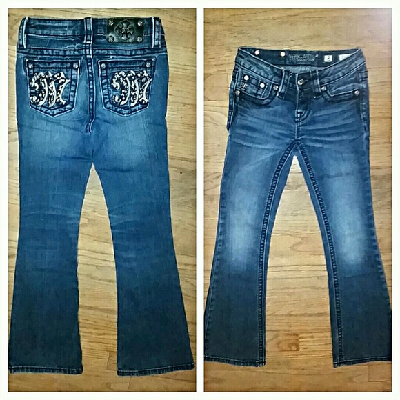Authentic little girls size 8 Miss Me jeans