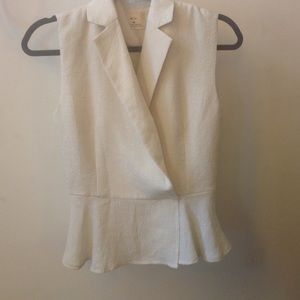 Pins and needles vintage inspired peplum vest