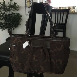 New Brown Over-size Handbag