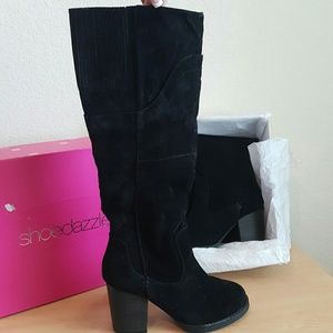 Knee high ShoeDazzle boots