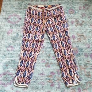 Patterned pants from anthropologie! Barely worn