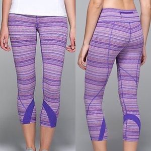 Lululemon Run Inspire Crop - Luxtreme Fabric