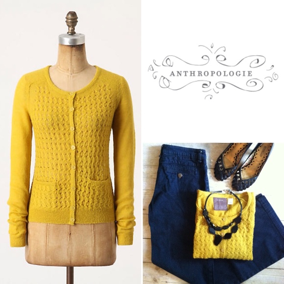 Anthropologie Sweaters - Guinevere's 'Gossamer True' cardigan