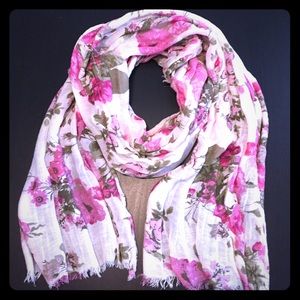 Floral scarf
