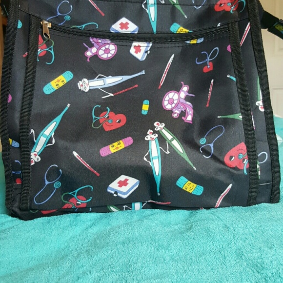 Cute bag with medical cartoons. NWOT.