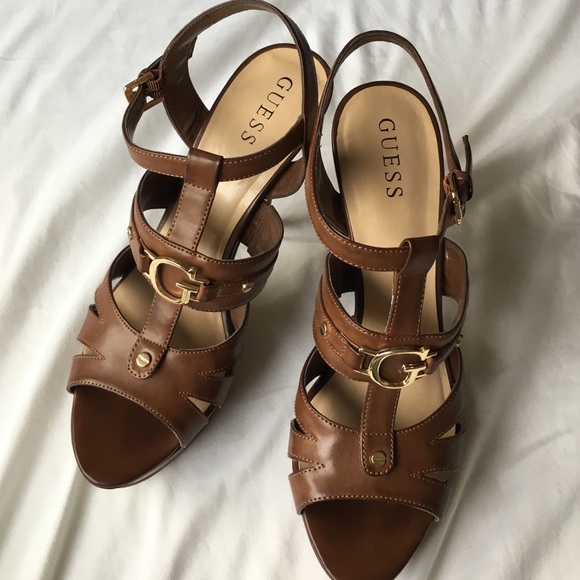 Guess Platform Heels - Size 8 1/2 M - Picture 1 of 4
