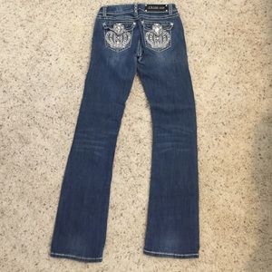 L.A. Idol rhinestoned jeans