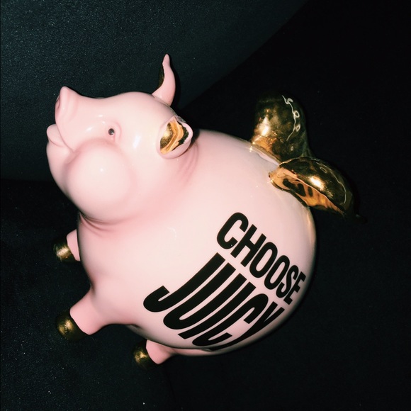 Juicy couture piggy bank