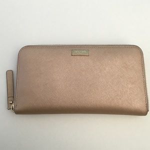 Rose Gold Kate Spade Wallet