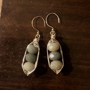 Wire wrapped earrings