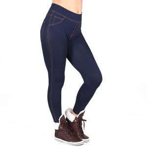 Stretchy Stitched jeggings in S M L