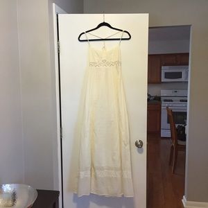 Maxi Dress w/ Crochet Detailing