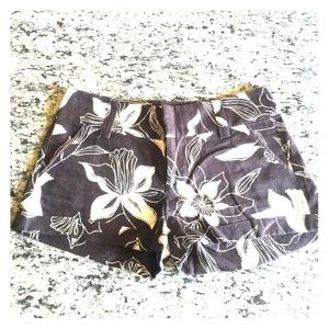 Alice+Olivia linen printed shorts
