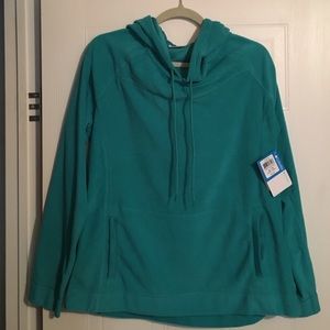 Ladies Columbia Fleece Pullover Hoodie XL