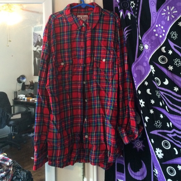 Plaid Button Down Shirt