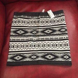 Aeropostale Dashiki Stretchy Tube Skirt