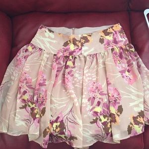 Gap Floral Flow Skirt