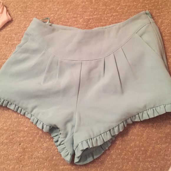 Light blue shorts