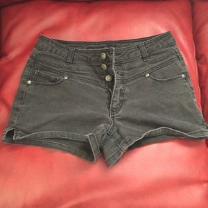 Dark wash High Waisted Shorts