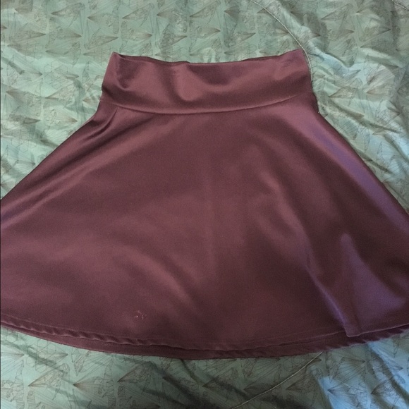 Navy blue skater skirt