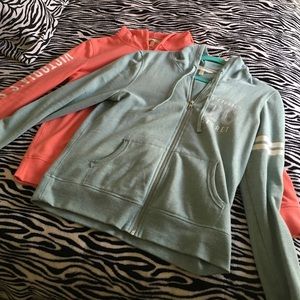 Bundle of VS zip up hoodies