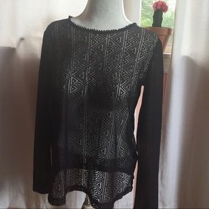 H&M lacy top