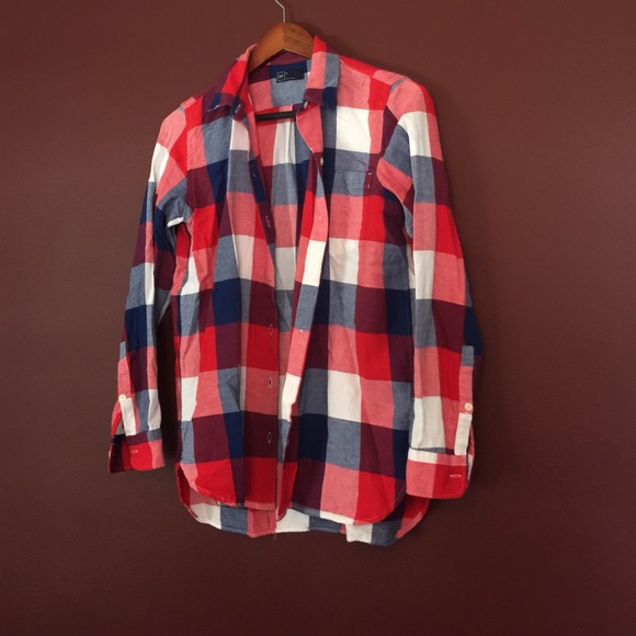 GAP Buffalo check flannel shirt